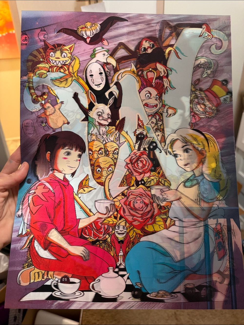 Ghibli “Spirited Away” 3D Holographic Lenticular Poster
